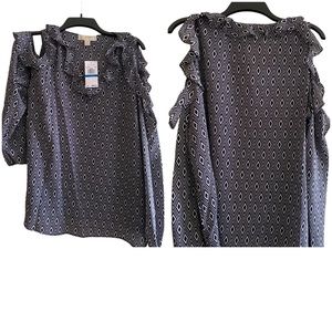 Michael Kors Cold shoulder blouse